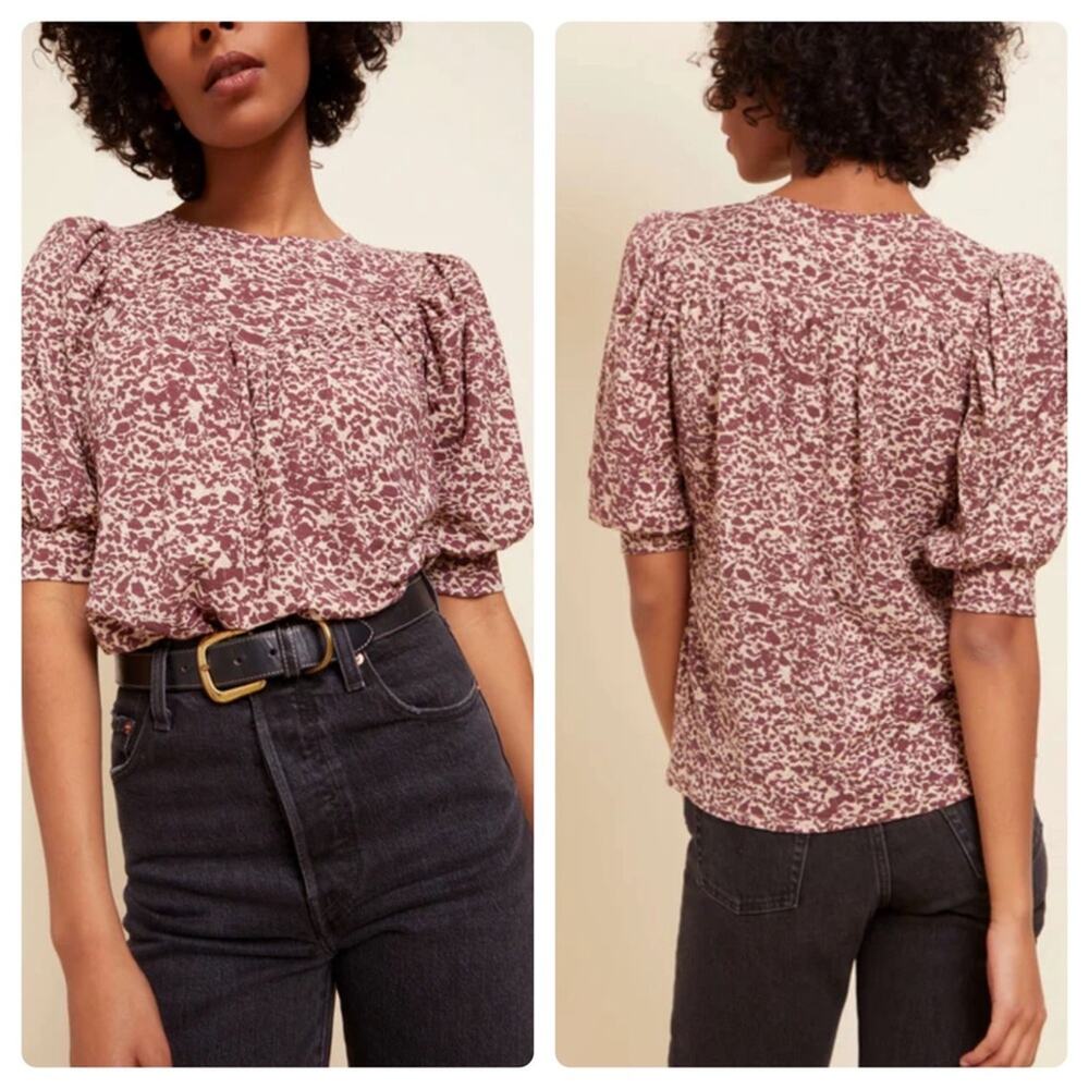 Nation LTD Journey Tee Top Pink Masquerade